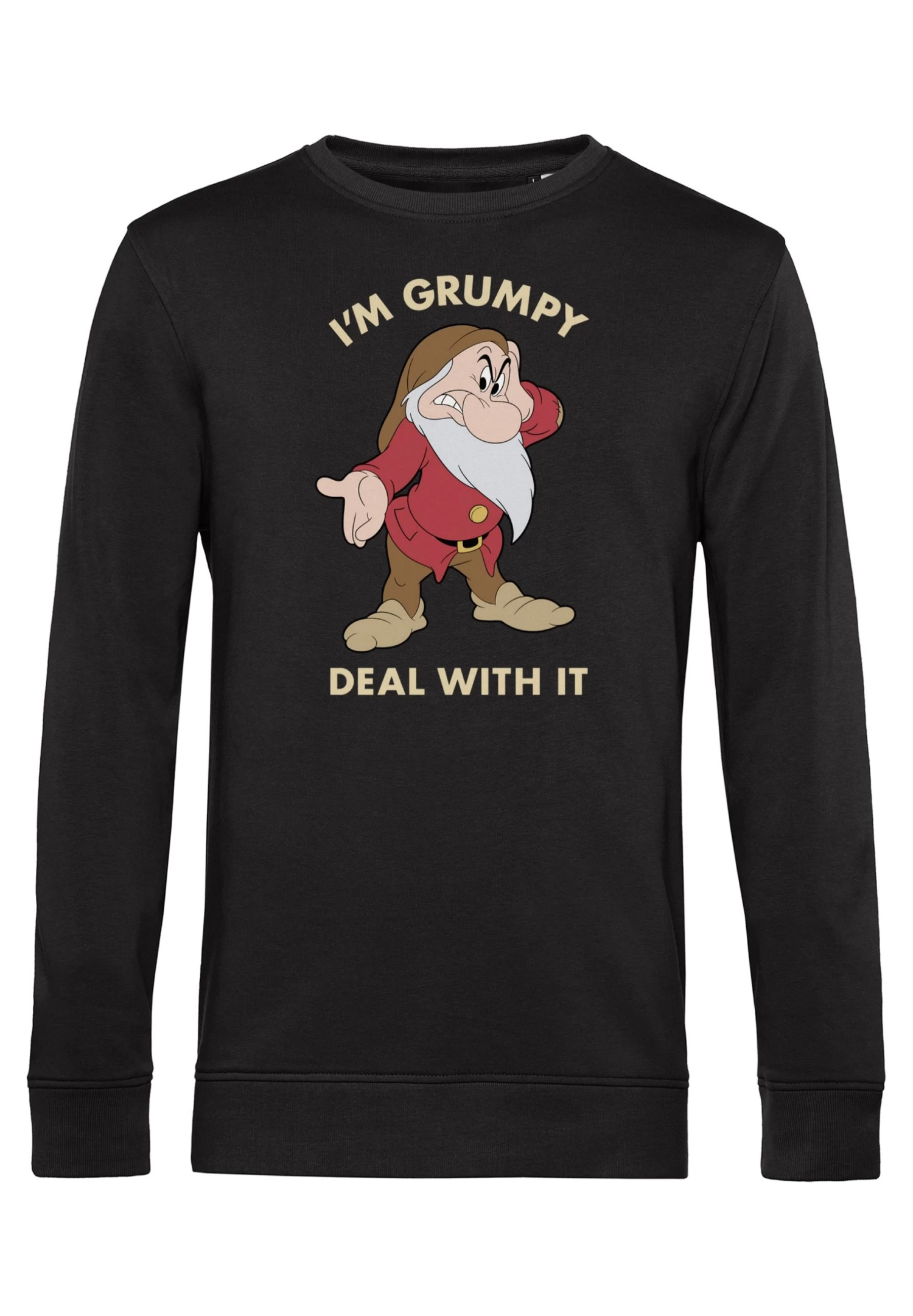 Disney Snow White Grumpy Deal - Sweater - Black 4 Disney Snow White Grumpy Deal - Sweater - Black - Afbeelding 4