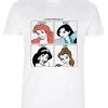 Disney Princesses Portrait Power - T-Shirt Print - White