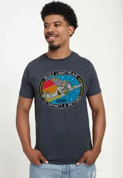 Disney Pixar Toy Story 1-3 - Mission Infinity - T-Shirt Print - Melange Black 9 Disney Pixar Toy Story 1-3 - Mission Infinity - T-Shirt Print - Melange Black -Mode Verkoop e58653711ef1449196a328eb53b67c1c