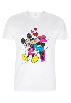 Disney Mickey Mouse Mickey Minnie Love Unisex - T-Shirt Print - White -Mode Verkoop e5dee0e0ce33453b8981c3b5d51ea7d2