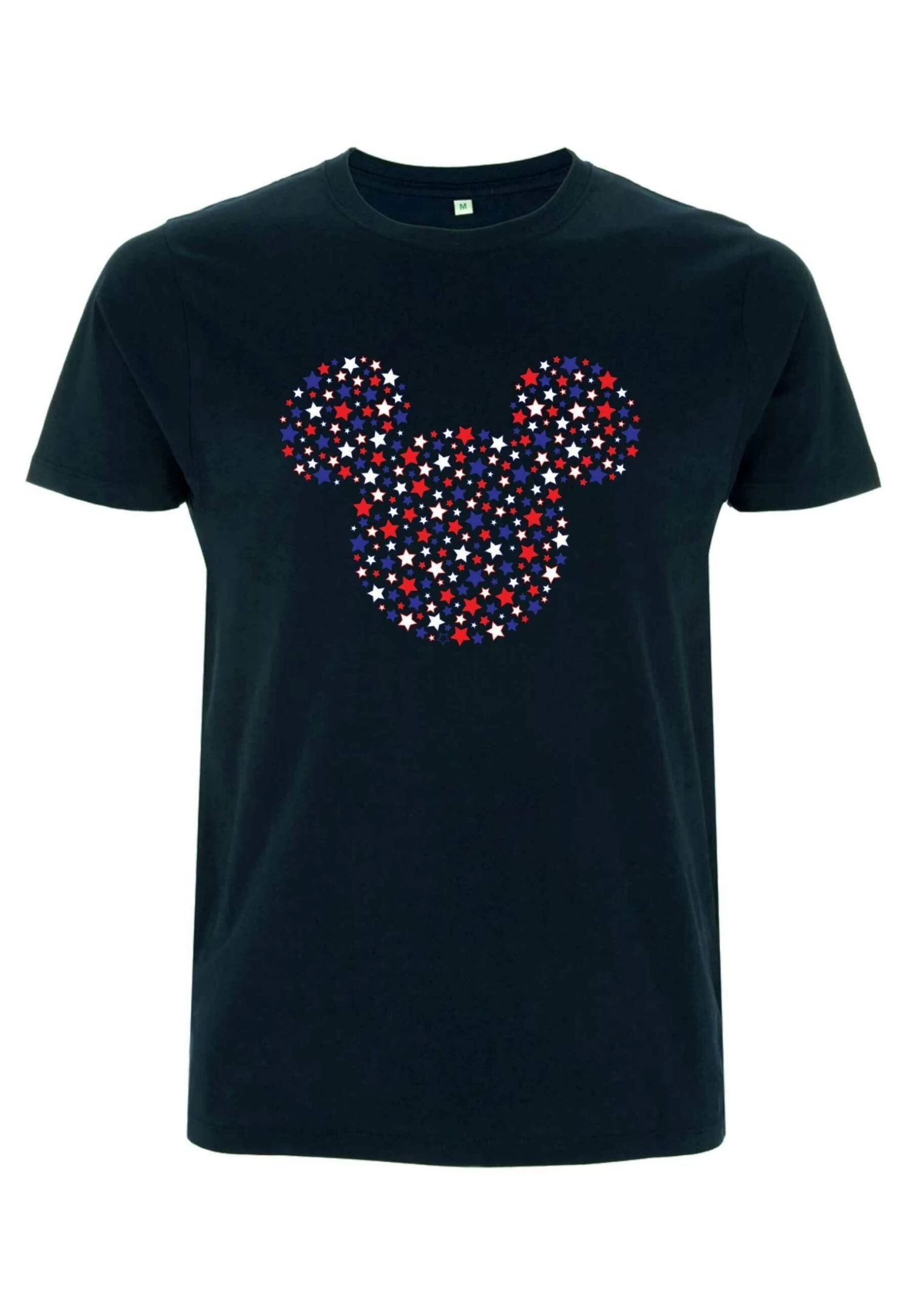Mickey Mouse & FriendsMickey Mouse Stars And Ears Disney Classic Unisex - T-Shirt Print - Navy Blue 5 Mickey Mouse & FriendsMickey Mouse Stars And Ears Disney Classic Unisex - T-Shirt Print - Navy Blue - Afbeelding 5