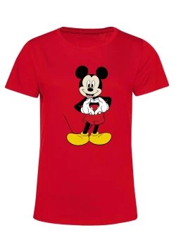 Disney Classic Mickey Mickey Love - T-Shirt Print - Red -Mode Verkoop e75bc1f4e6664800b77755bcbf9ed66f