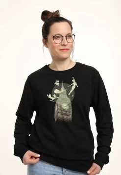 Disney Peter Pan Photo Big Ben - Sweater - Black -Mode Verkoop e87448b2a60e433e9b6bbbd4ee2cbe80