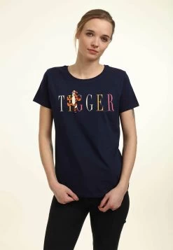 Disney Winnie The Pooh Tigger Fashion - T-Shirt Print - Navy Blue -Mode Verkoop ea48beaf49ec4e518f99ac3d68c5100d