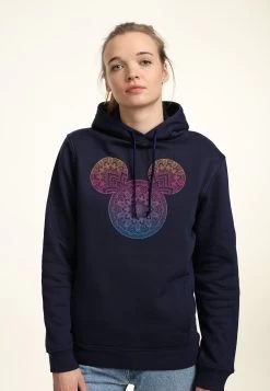 Disney Classic Mickey Mickey Mandala Fill - Hoodie - Navy Blue