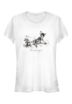Disney Bambi Friendship - T-Shirt Print - White