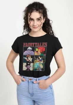 Disney Villains Fairytales - T-Shirt Print - Black -Mode Verkoop ef062b89abc9427a97c3a25651835b32