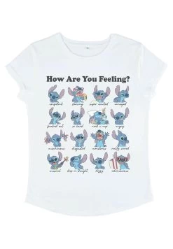 Disney Lilo & Stitch Stitch Moods - T-Shirt Print - White -Mode Verkoop f1e23238a2eb45cf8fbbf8fcf75c7dca