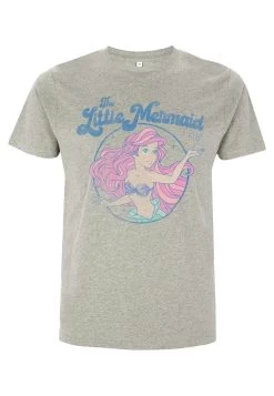 Disney The Little Mermaid Faded Ariel - T-Shirt Print - Melange Grey