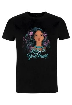 Disney Pocahontas Flower Pocahontas - T-Shirt Print - Black