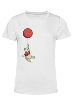 Disney Winnie The Pooh Balloon Winnie - T-Shirt Print - White -Mode Verkoop f3bec42224804857afa0bd66f6555bcd