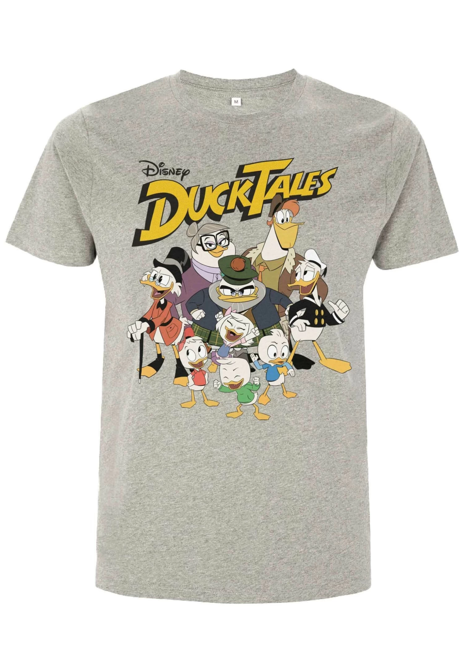 Disney Ducktales Ducktales Group Unisex - T-Shirt Print - Melange Grey 4 Disney Ducktales Ducktales Group Unisex - T-Shirt Print - Melange Grey - Afbeelding 4