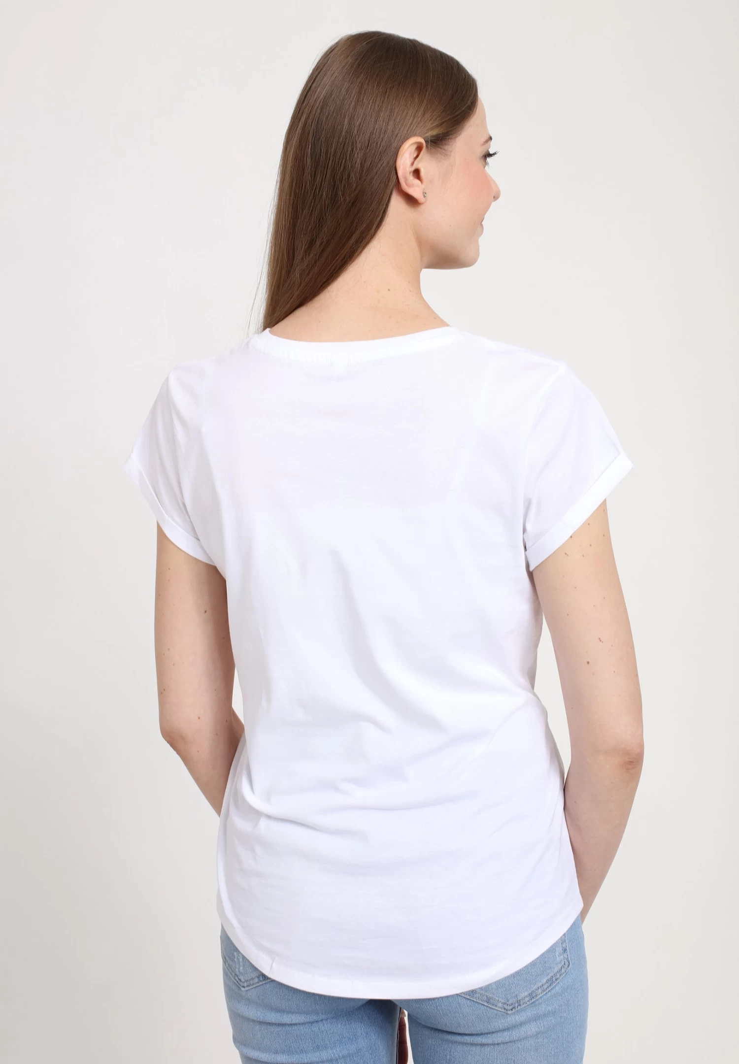 Disney Mickey Classic Floral Mickey - T-Shirt Print - White 2 Disney Mickey Classic Floral Mickey - T-Shirt Print - White - Afbeelding 2