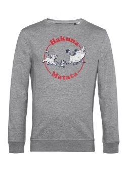 Disney The Lion King Classic Motto - Sweater - Heather Grey -Mode Verkoop f932872dc0a94bbda1ffeb9ed1be3d6f