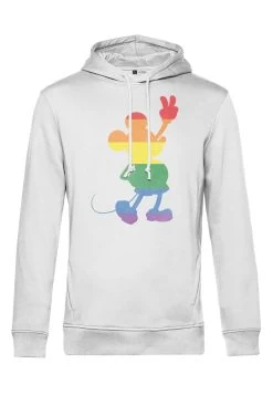 Disney Mickey Classic Love Is Love Pride Mickey - Hoodie - White -Mode Verkoop f978128add1e41b88d048656d3aa0369