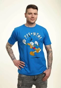 Disney Mickey Classic Donald Jump Unisex - T-Shirt Print - Bright Blue 8 Disney Mickey Classic Donald Jump Unisex - T-Shirt Print - Bright Blue -Mode Verkoop f9bd68426641411c831573ea2a76bbef