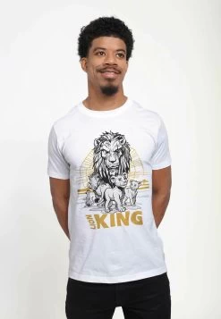 Disney Lion King Lion King Group Unisex - T-Shirt Print - White -Mode Verkoop fc1c6d1a3554471a9ef945ec04d9ceb0