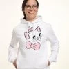Disney The Aristocats Marie Big Face - Sweater - White