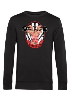 Disney Wreck It RalphNo Pain No Gain - Sweater - Black -Mode Verkoop fe57a7c7cee34c6b970f22e89e5d0e3b
