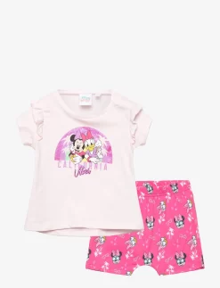 Disney SET 2P SHORT + TS - PINK