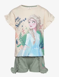 Disney SET 2P SHORT + TS - BEIGE
