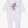 Disney SLEEPSUIT AOP - WHITE