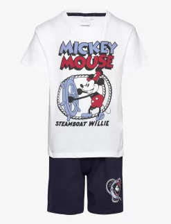 Disney SET 2P BERMUDA + TS - WHITE